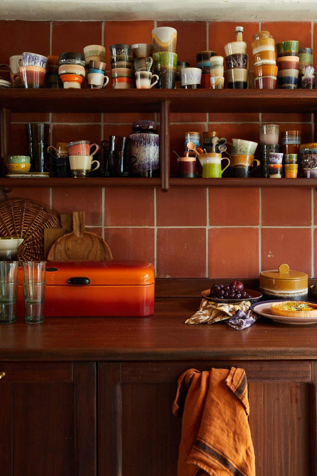70s Ceramics: Milchkännchen & Zuckerdose Set Foreland HKLiving