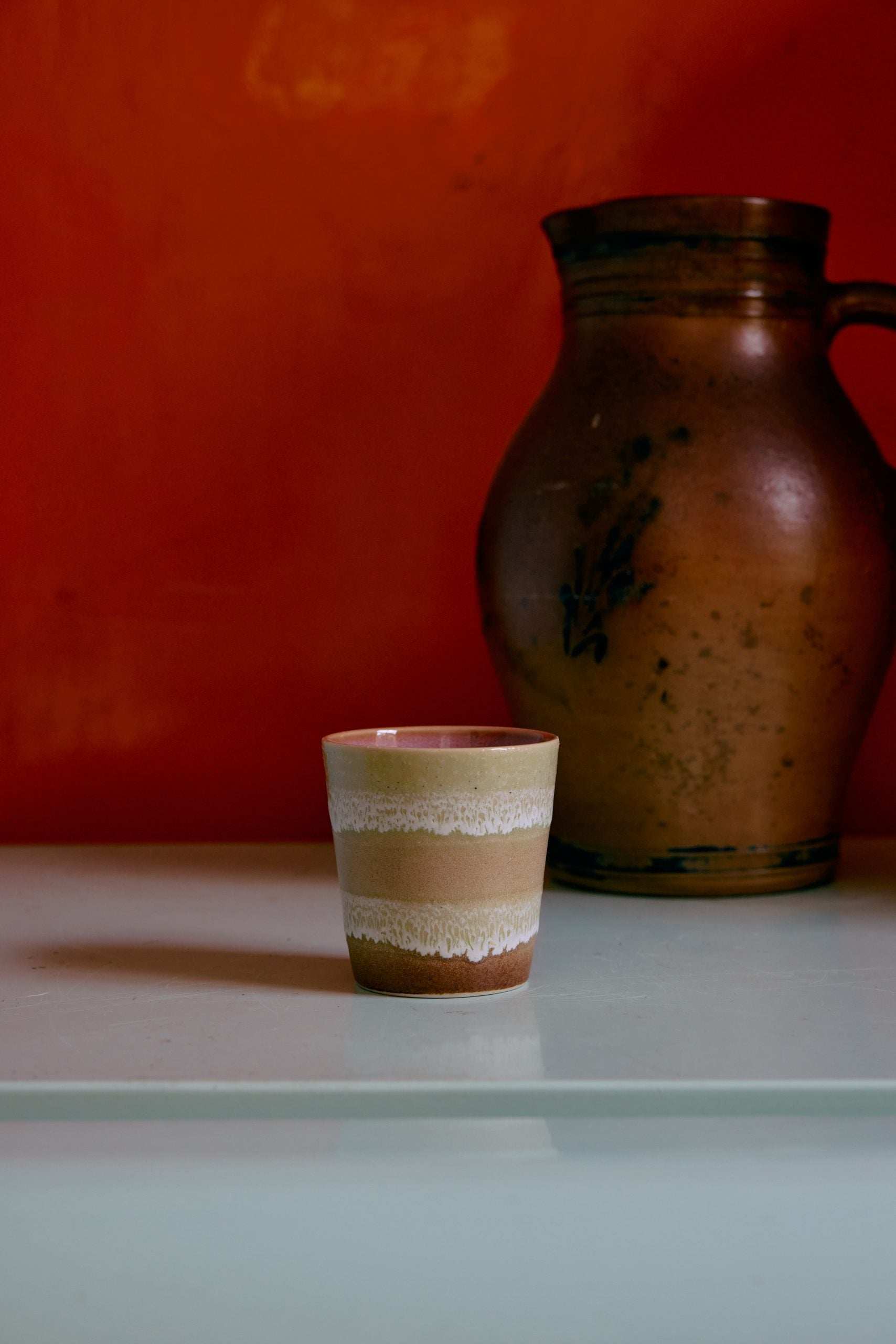 70s Ceramics: Kaffeebecher Umber HKLiving