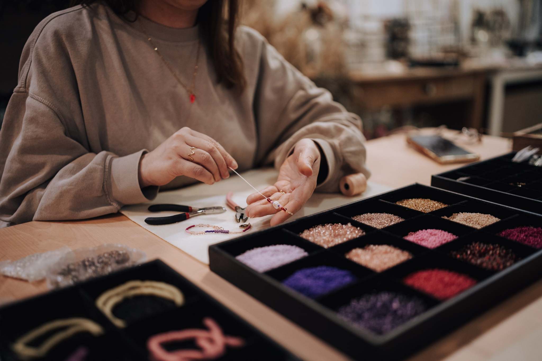 Schmuck basteln – Workshop