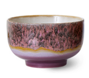 70s Ceramics: Schüssel Geyser HKLiving (4er-Set)
