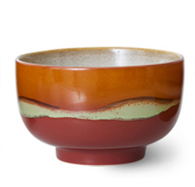 70s Ceramics: Schüssel Geyser HKLiving (4er-Set)