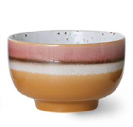 70s Ceramics: Schüssel Geyser HKLiving (4er-Set)