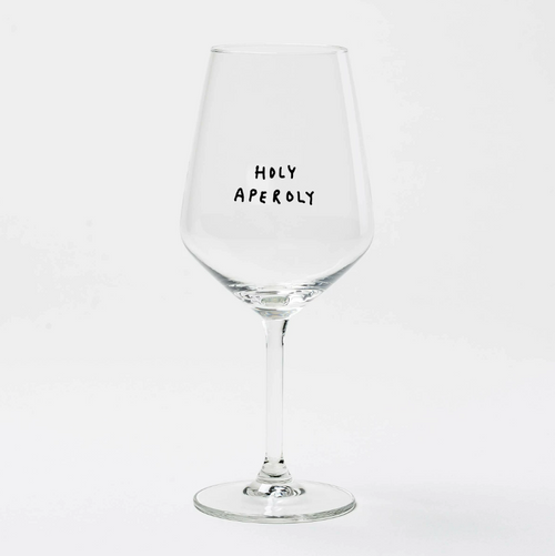 "Holy Aperoly" Glas by Johanna Schwarzer × selekkt