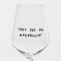 "They See Me Aperollin'" Glas by Johanna Schwarzer × selekkt