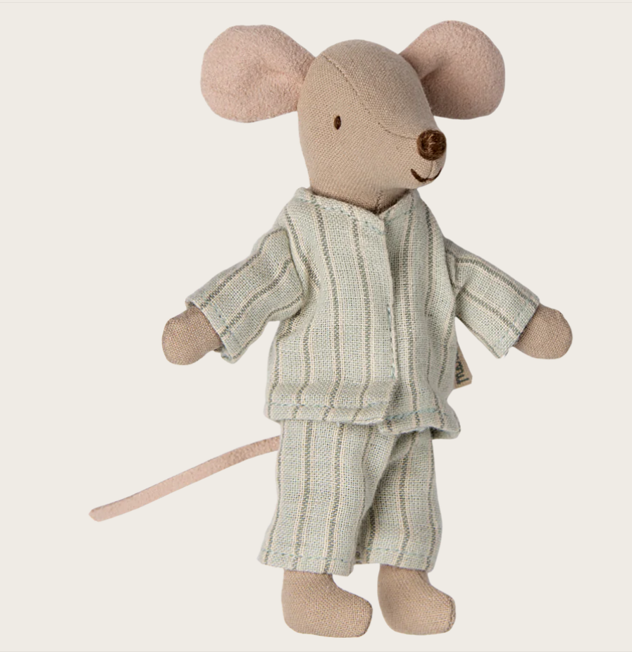 Großer Bruder Maus in Streichholzschachtel Maileg
