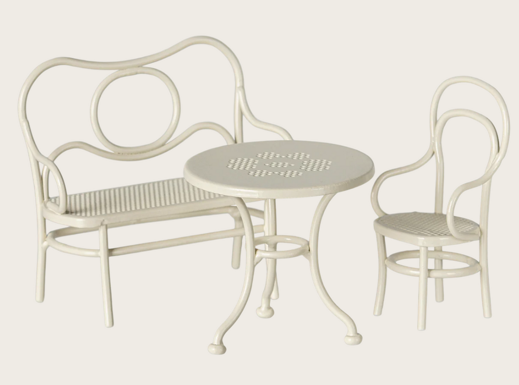 Café-Set, Maus, Klein - Cremefarben Maileg