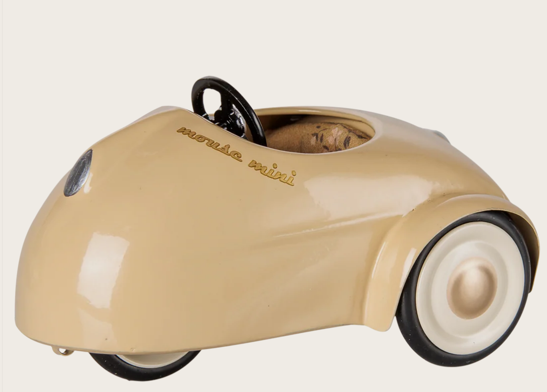 Maileg Auto für Mäuse mit Zugschnur – Beige