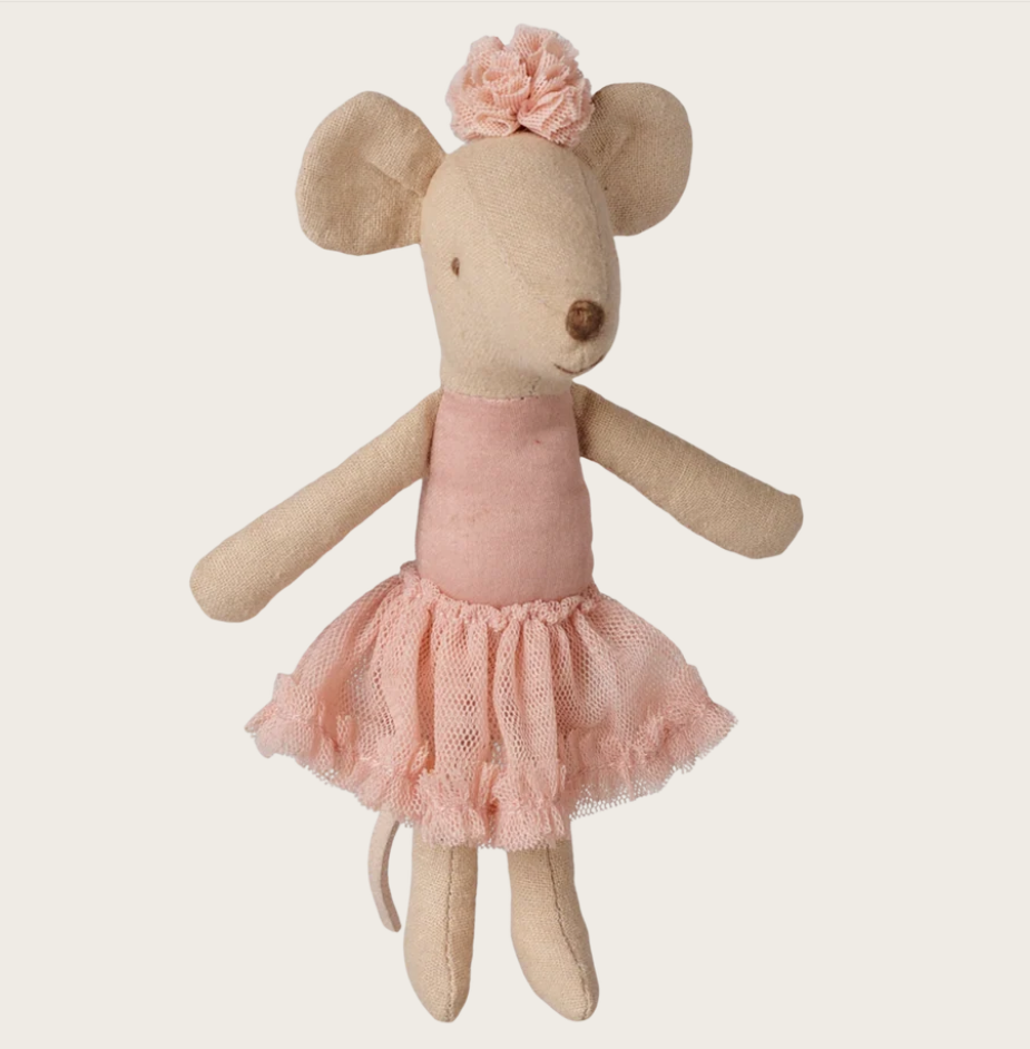 Maileg Ballerina Maus Große Schwester – Hellbeige