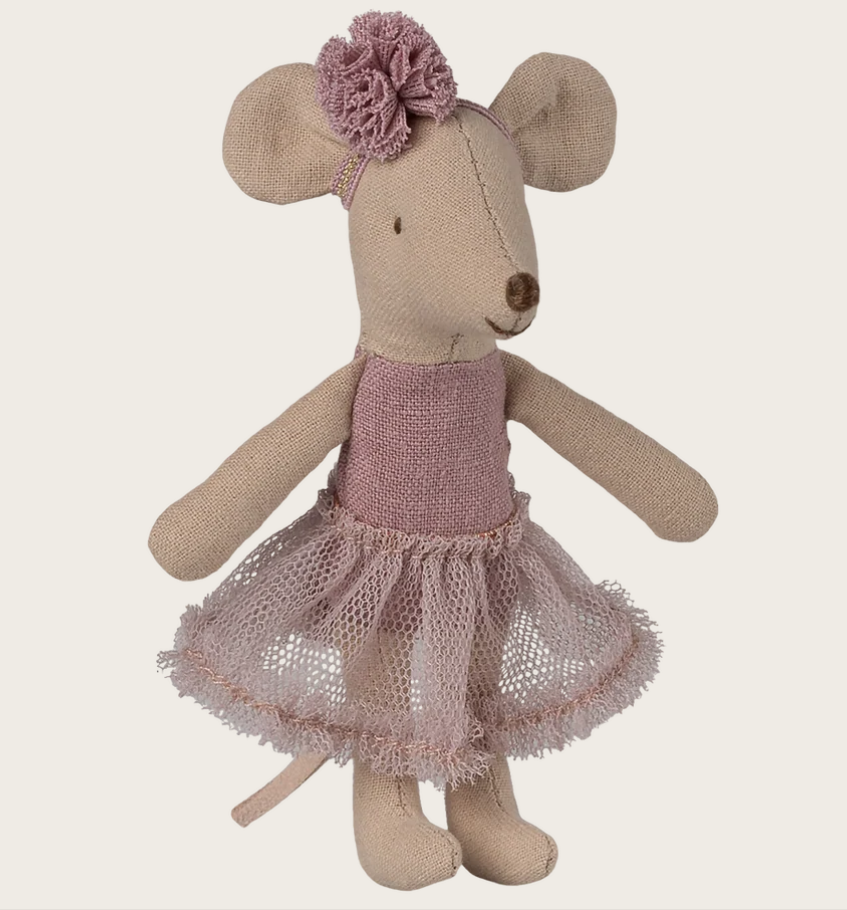 Maileg Ballerina Maus Kleine Schwester – Heather