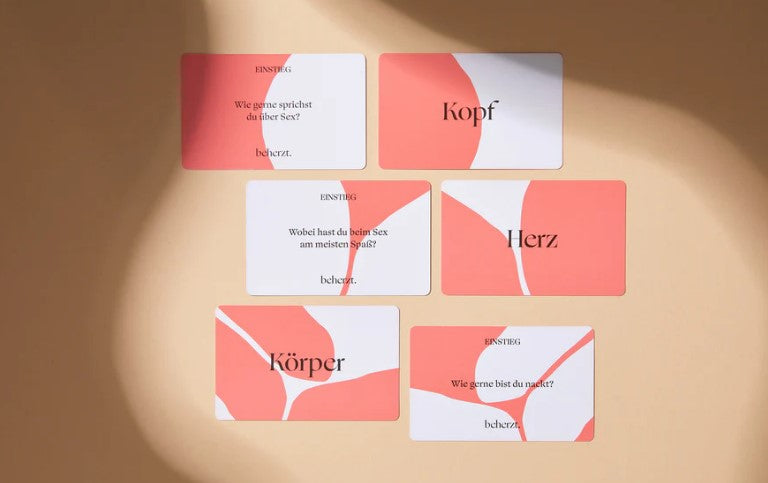 nackt. Kartenset - beherzt