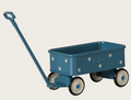 Maileg Wagen für Mäuse – Blau mit Punkten