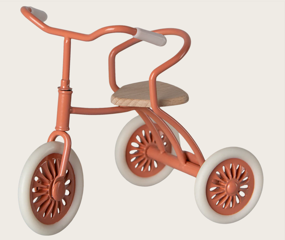 Fahrrad Abri à tricycle, Maus - Garage Koralle Maileg