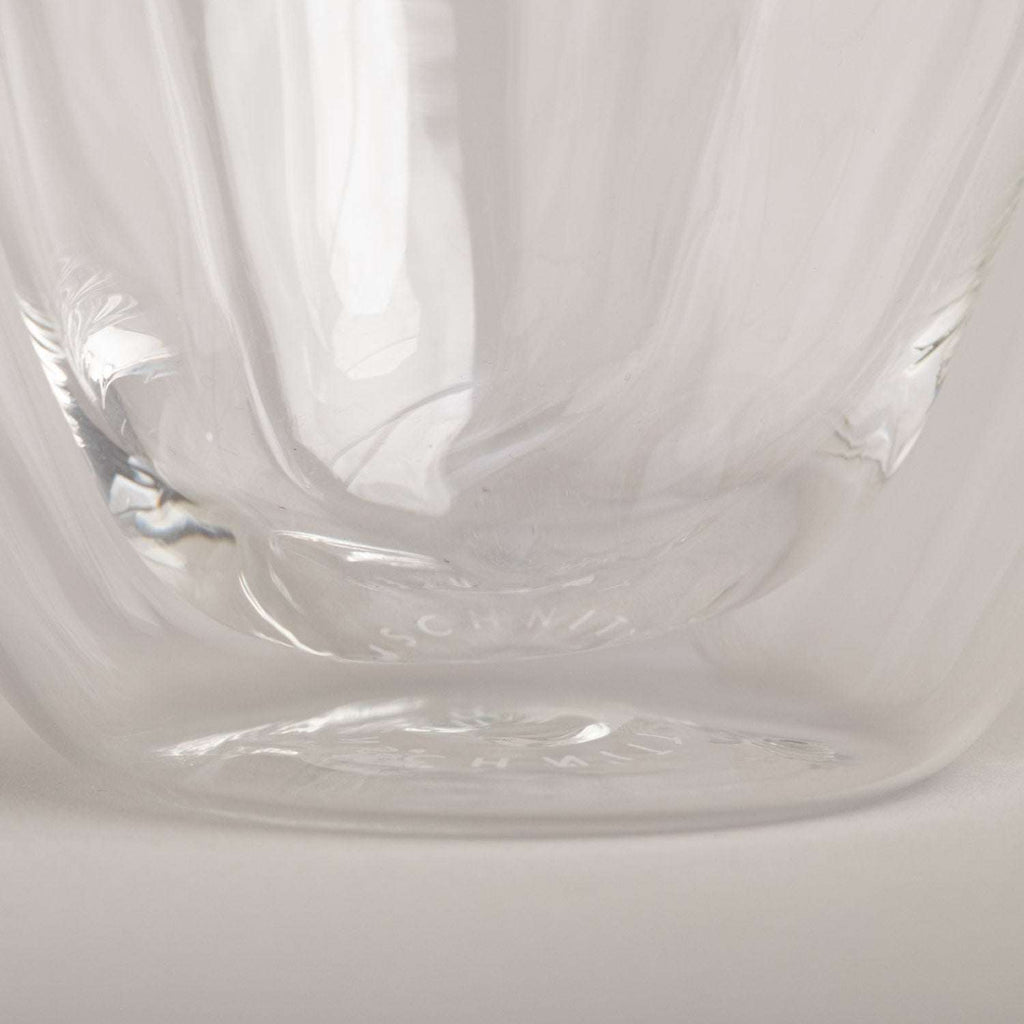 Doppelwandiges Herzglas Herz 200ml Eulenschnitt