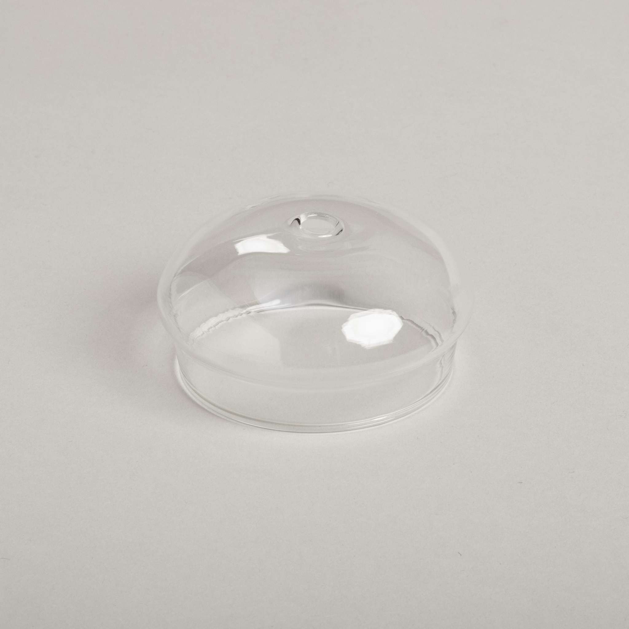 Glasdeckel für Trinkglas Eulenschnitt