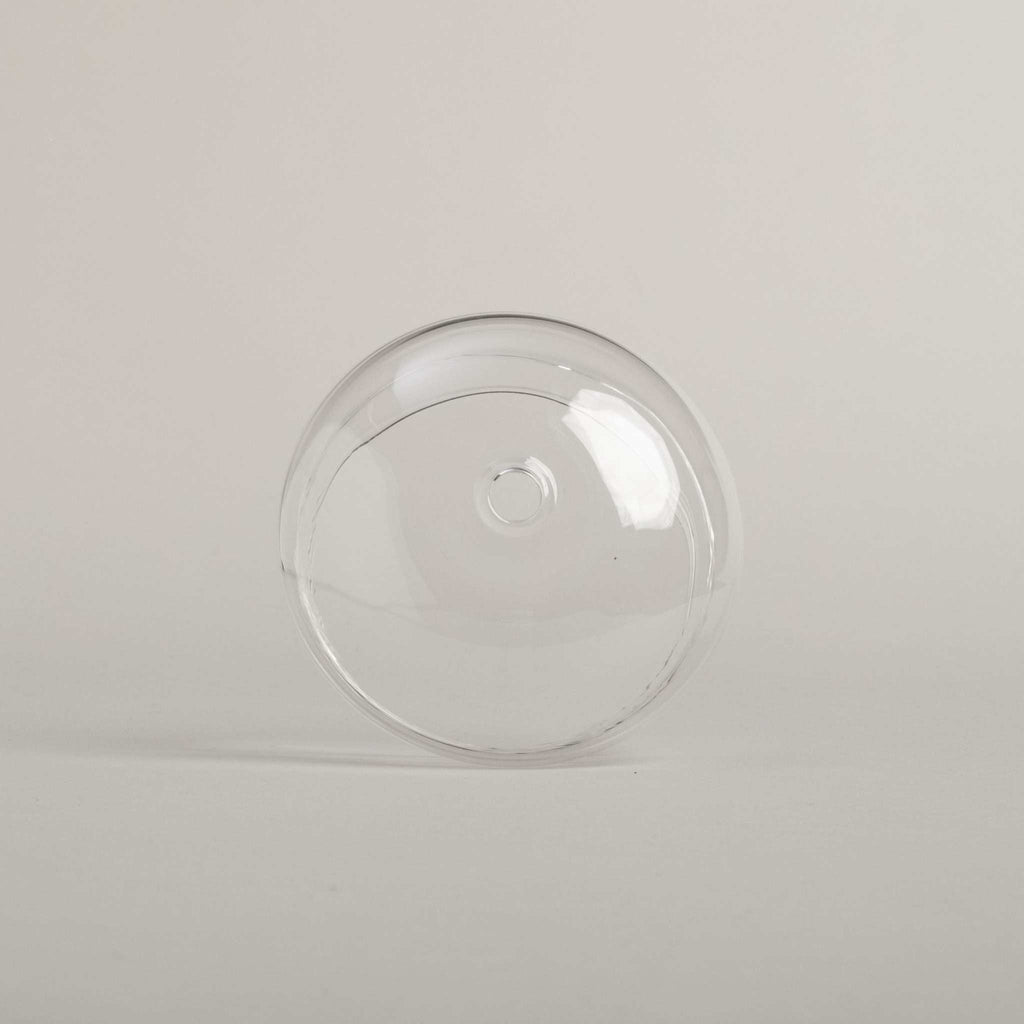Glasdeckel für Trinkglas Eulenschnitt