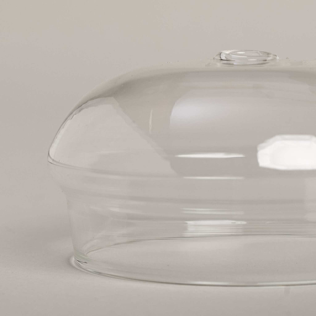Glasdeckel für Trinkglas Eulenschnitt