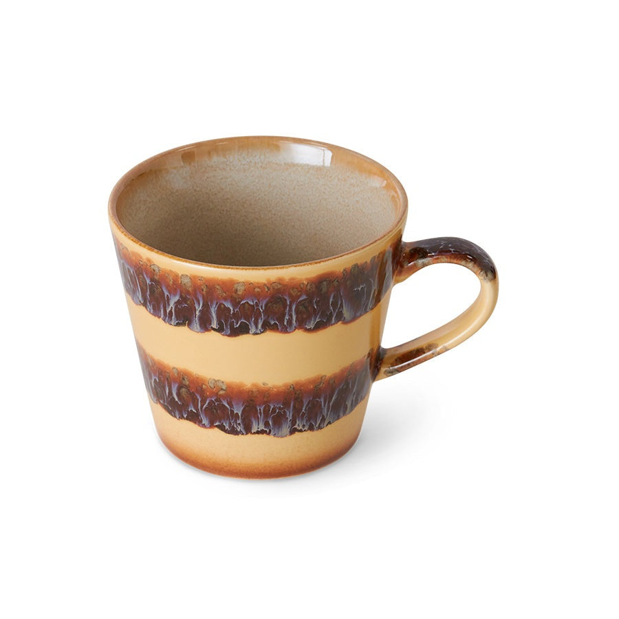 70s Ceramics: Cappuccino Tasse Cliffs HKLiving