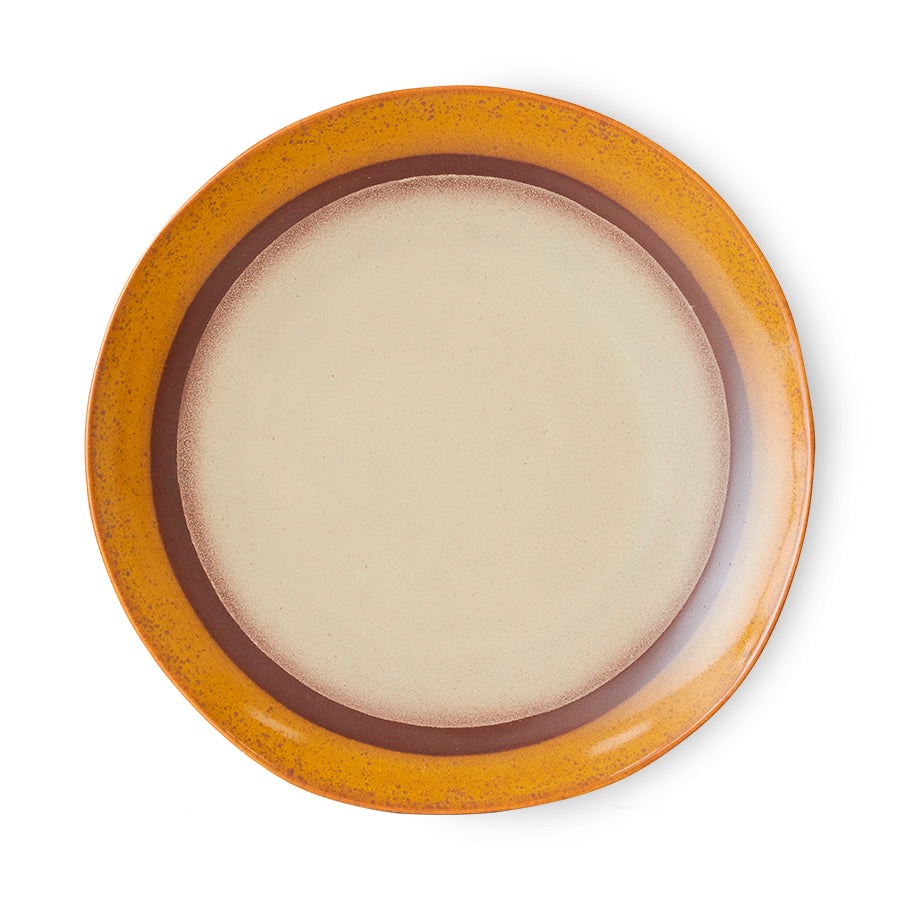70s Ceramics: Speiseteller Coconut HKLiving