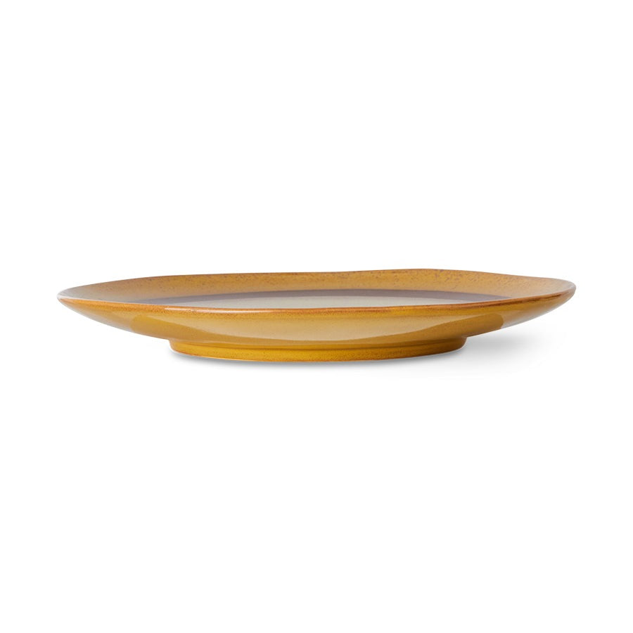 70s Ceramics: Speiseteller Coconut HKLiving