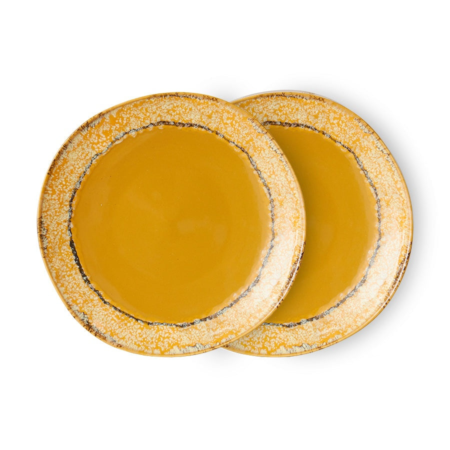 70s Ceramics: Speiseteller Paradise HKLiving