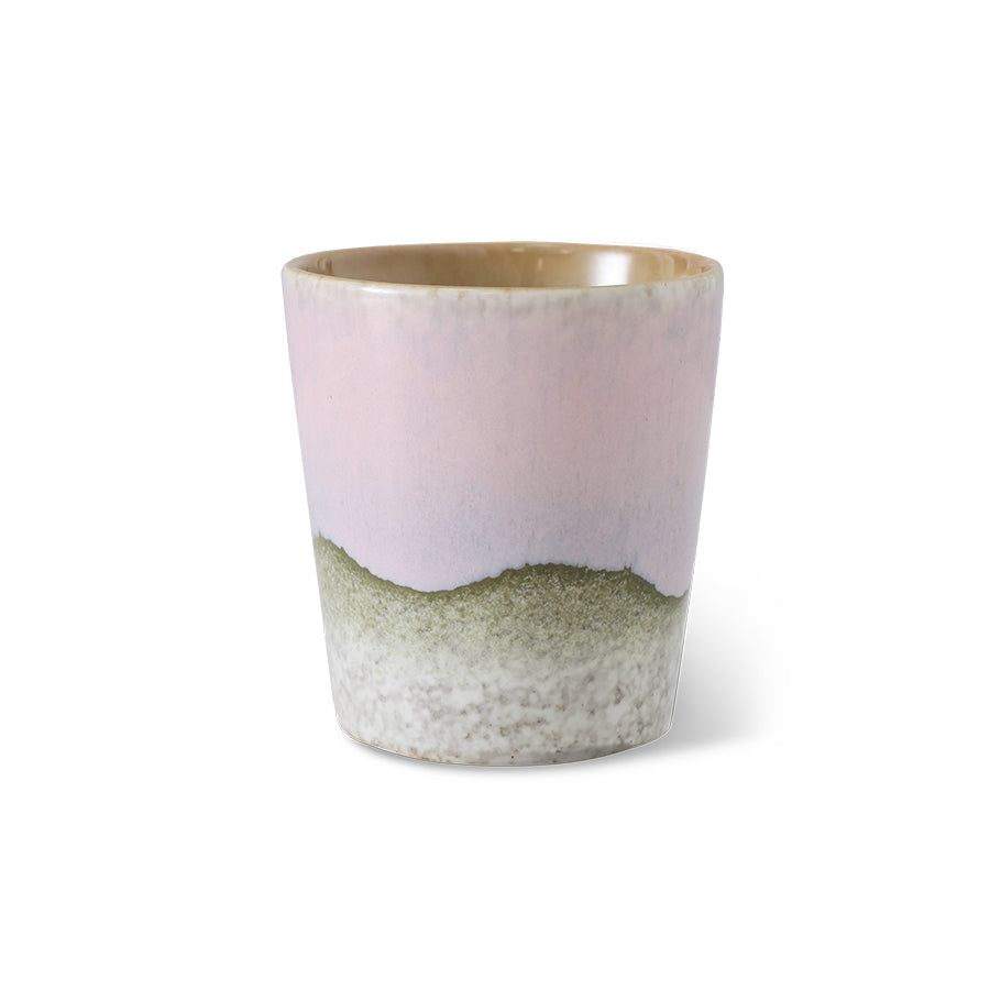 70s Ceramics: Kaffeebecher Bramble Streifen HKLiving