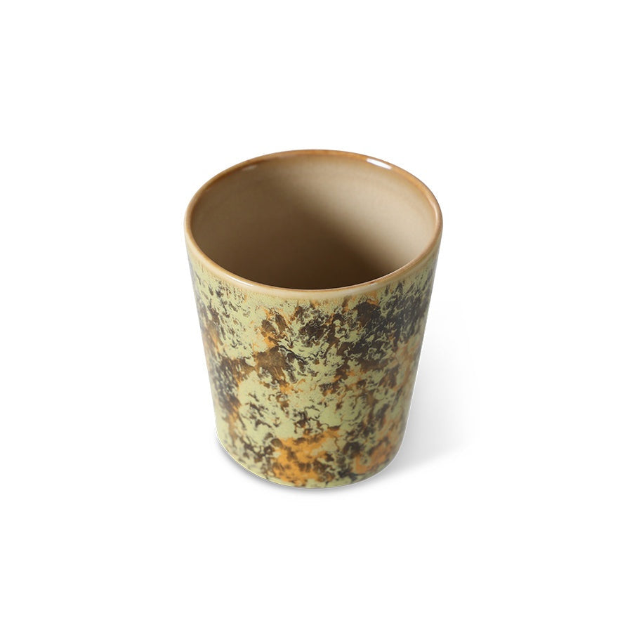 70s Ceramics: Kaffeebecher Fjord Streifen HKLiving