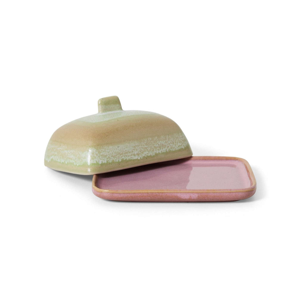 70s Ceramics: Butterdose Skyline Creme HKLiving