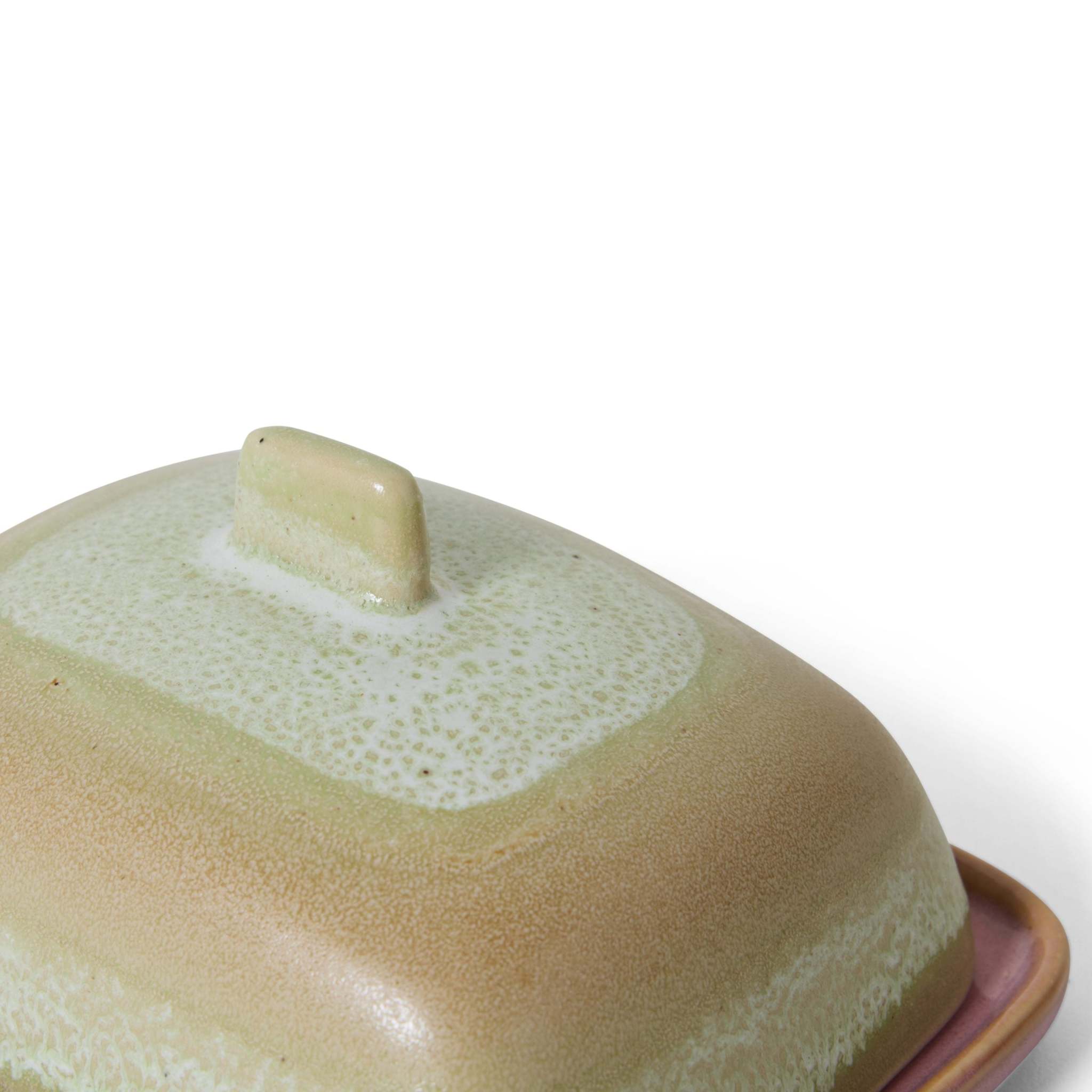 70s Ceramics: Butterdose Skyline Creme HKLiving