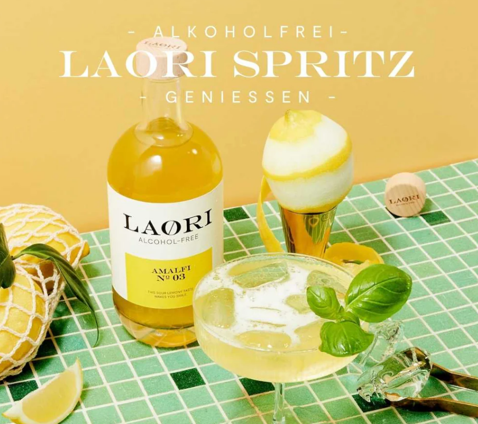Laori Amalfi No. 3 Alkoholfreier Limoncello-Aperitif (0,5l)