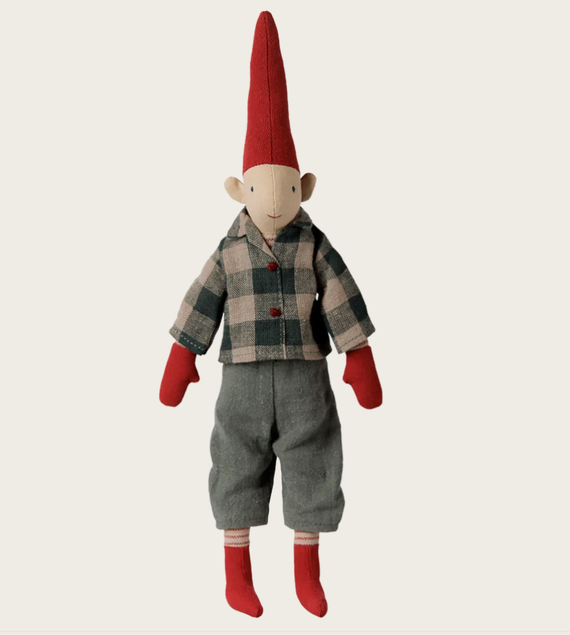Maileg Pixy Junge Größe 2 – Hemd und Hose, 31 cm