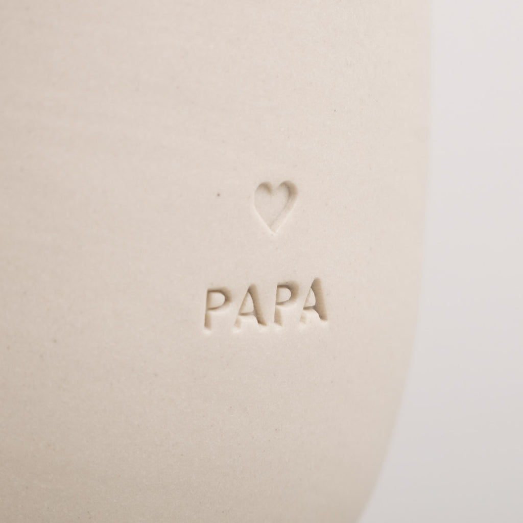 Becher Papa Eulenschnitt