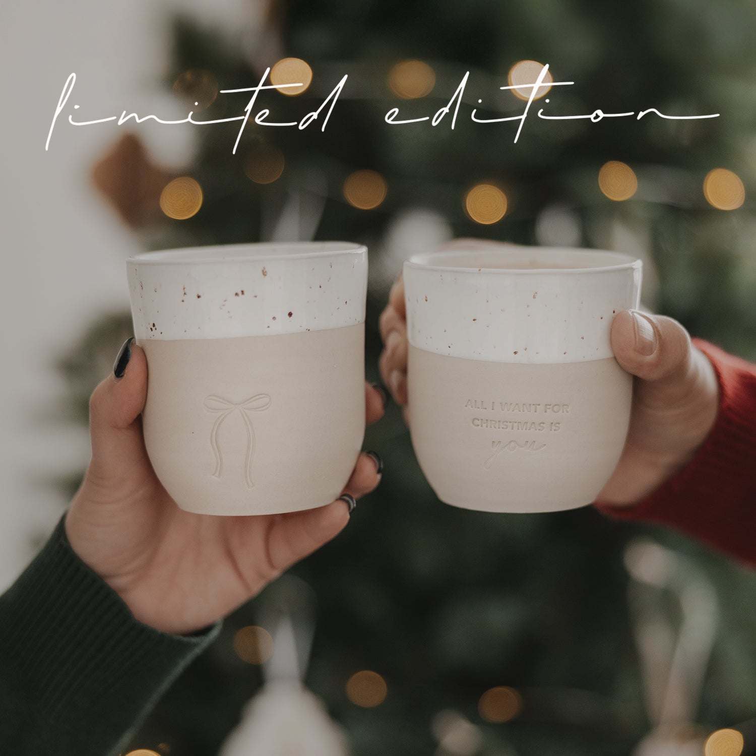 Limitierter Becher All i want for christmas Eulenschnitt