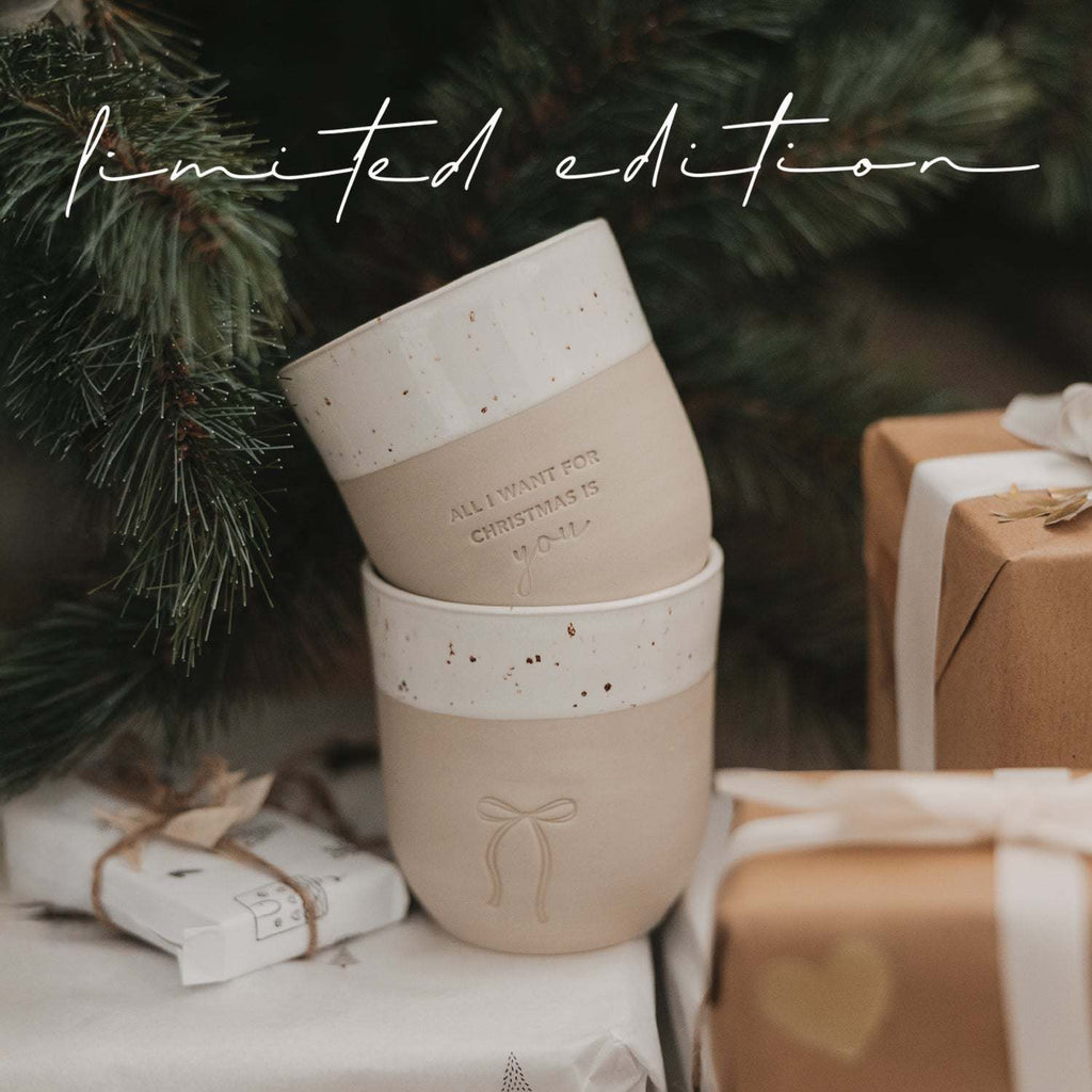 Limitierter Becher All i want for christmas Eulenschnitt