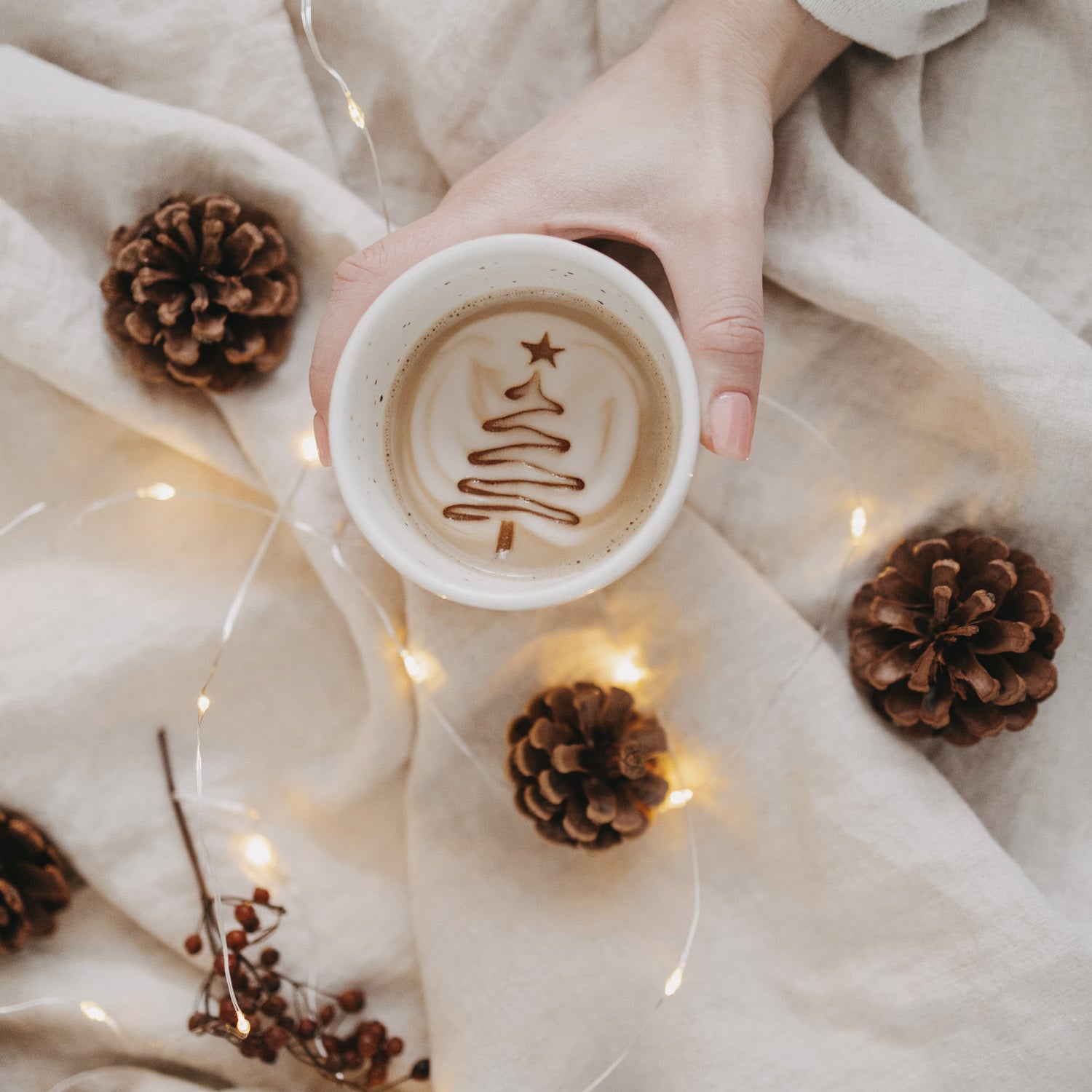 Becher O Tannenbaum Eulenschnitt