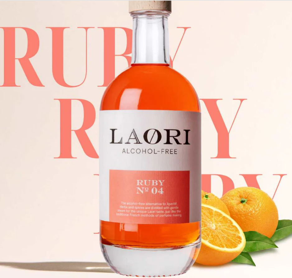 Laori Ruby No. 4 Alkoholfreier Aperitif 0,5l – Grapefruit, Orange, Zitrone