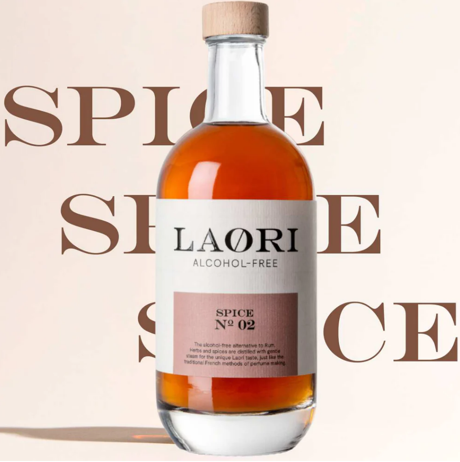 Laori Spice No. 2 Alkoholfreie Rum-Alternative 0,5l – Vanille, Eichenholz, Kaffee