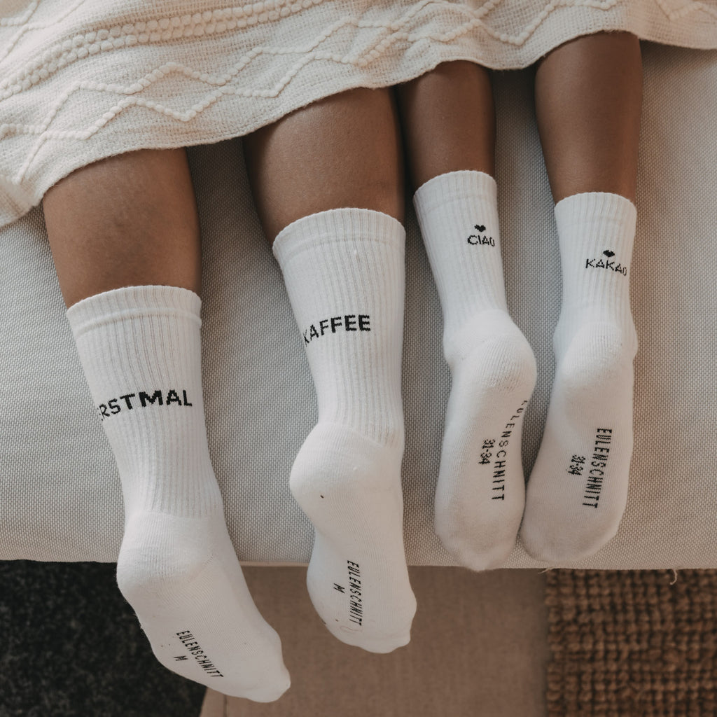 Kindersocken Eulenschnitt