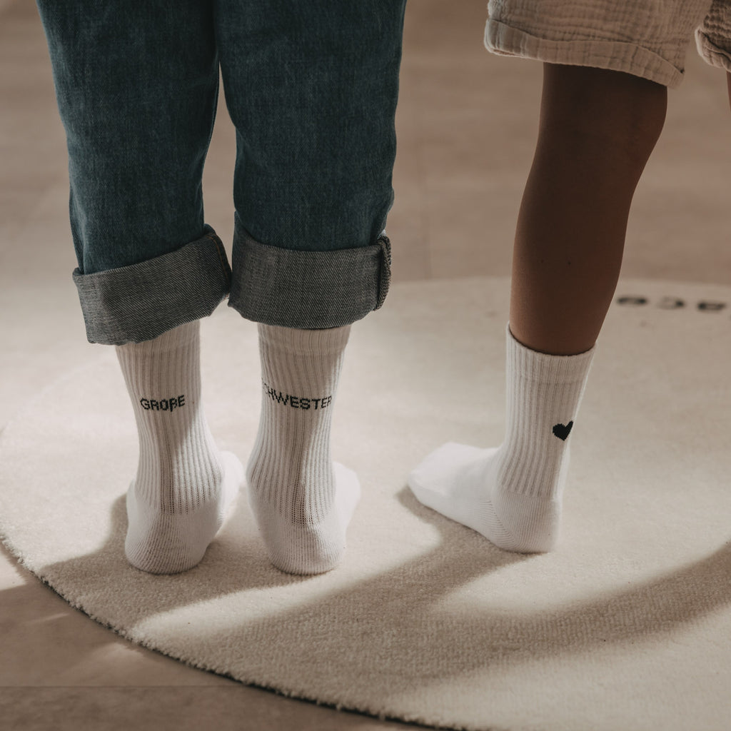 Kindersocken Eulenschnitt