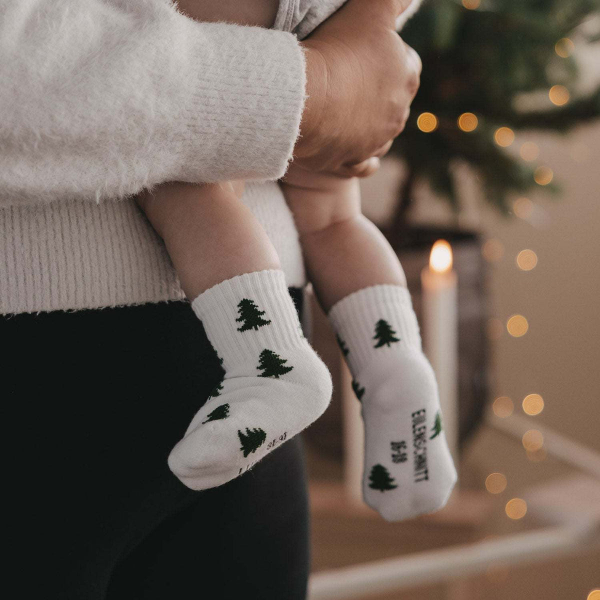 Babysocken verschiedene Designs Eulenschnitt