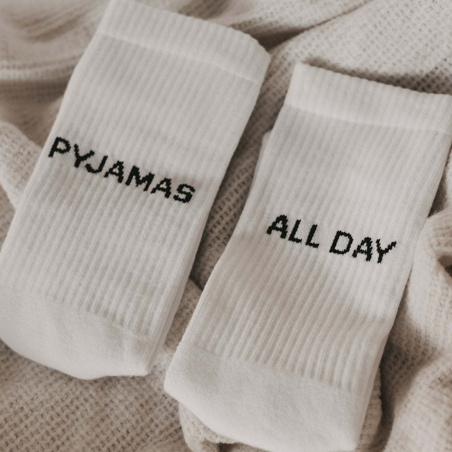 Socken weiß Eulenschnitt verschiedene Varianten