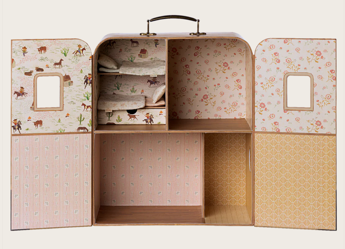 SuitCasa Koffer, Kleine Schwester und Bruder Maus Maileg
