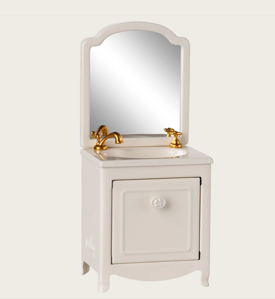 Maileg Waschbeckenkommode für Mäuse – Creme