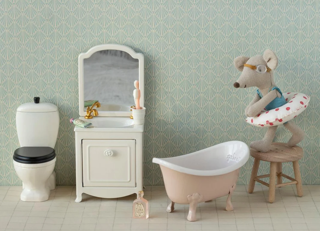 Maileg Waschbeckenkommode für Mäuse – Creme